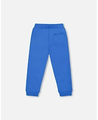 Deux par Toddler Boys Fleece Sweatpants Blue - Toddler|Child