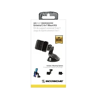 Scosche 3-In-1 Universal Mount-Black