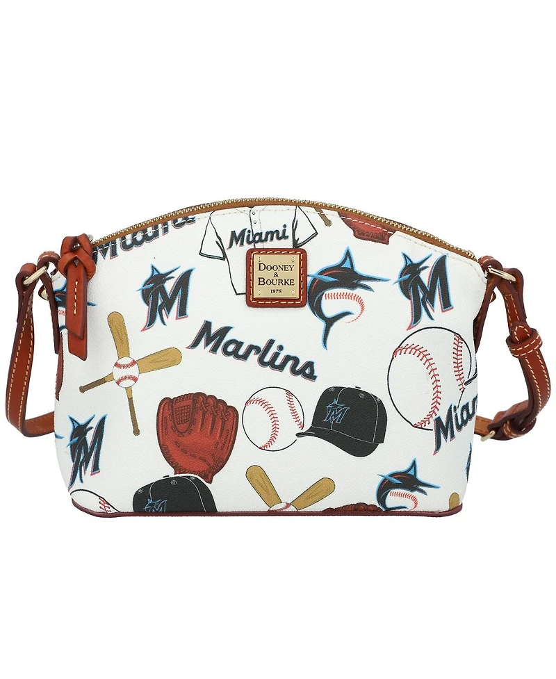 Dooney & Bourke Miami Marlins Gameday Suki Crossbody with Medium Wristlet