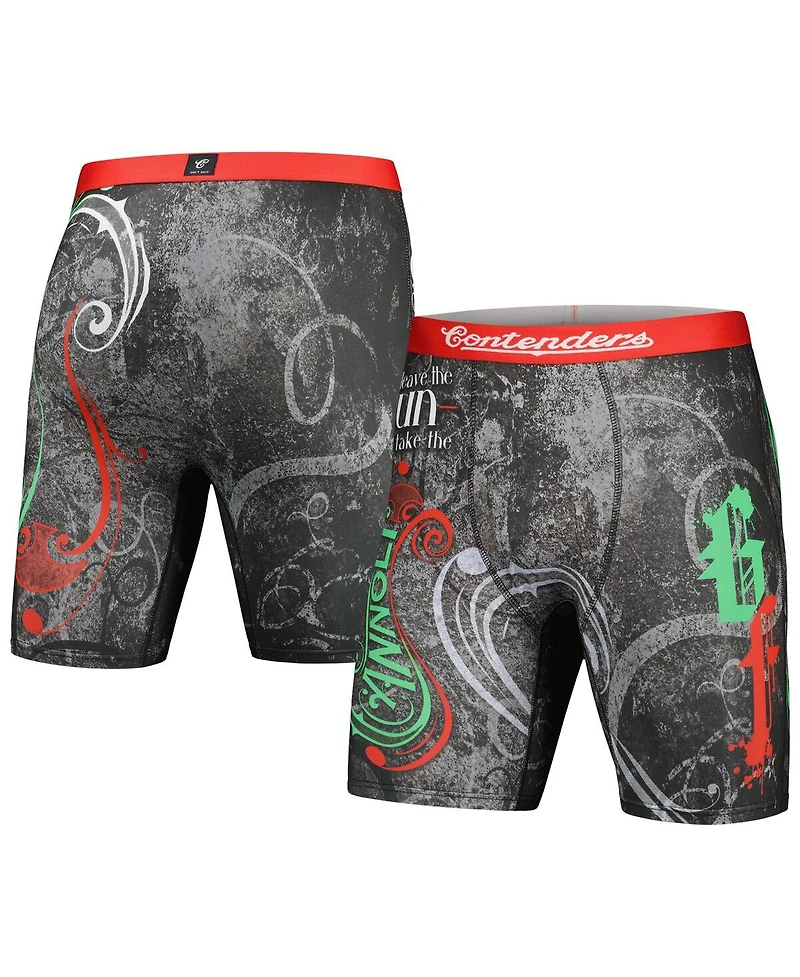 Contenders Clothing Men's Black The Godfather Cannoli Boxer Briefs