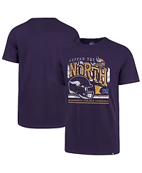 47 Brand Men's Purple Minnesota Vikings Regional Super Rival T-Shirt