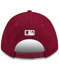 New Era Men's Maroon Philadelphia Phillies Baseball Hall of Fame 9FORTY M-Crown Adjustable Hat