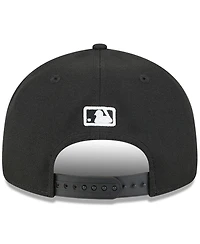 New Era Men's Black Pittsburgh Pirates Baseball Hall of Fame Retro Crown 9FIFTY Adjustable Hat