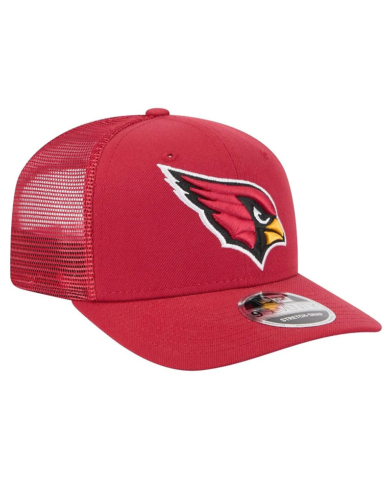 New Era Men's Cardinal Arizona Cardinals Team Collection 9SEVENTY Stretch-Snap Adjustable Hat