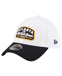 New Era Men's White Atlanta Braves 2025 Mlb All-Star Game Patch 39THIRTY Flex Hat