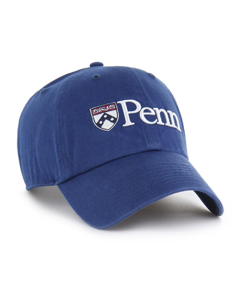 '47 Brand Men's Navy Pennsylvania Quakers Clean Up Adjustable Hat