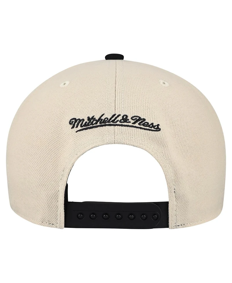 Mitchell & Ness Men's and Women's Cream San Francisco Giants Basic Coop Pro Adjustable Hat