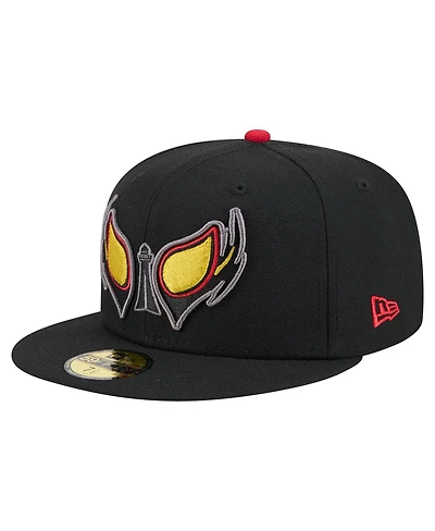 New Era Men's Black Reading Fightin Phils Copa de la Diversion 59FIFTY Fitted Hat