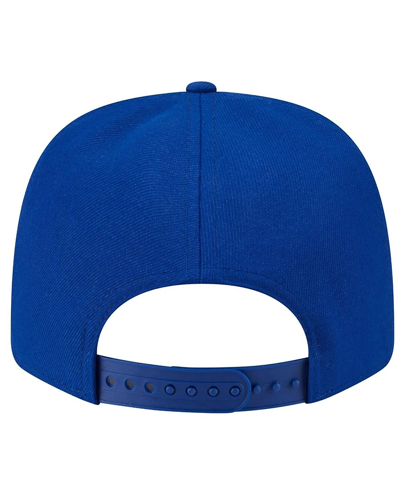 New Era Men's Royal Kansas Jayhawks Game Day Multi-Rope 9SEVENTY Stretch-Snap Hat