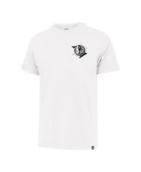 '47 Brand Men's White Dallas Mavericks City Edition Backboard Franklin T-Shirt