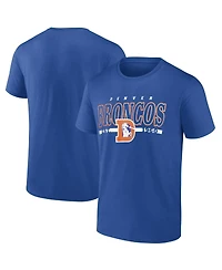 Fanatics Men's Royal Denver Broncos T-Shirt
