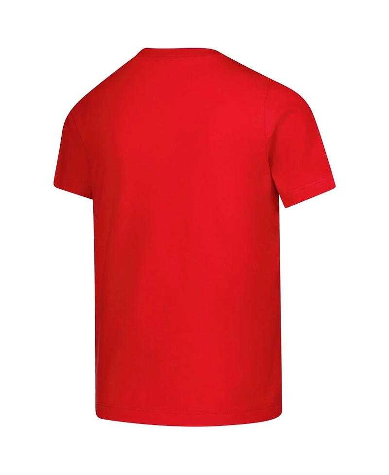 Nike Big Boys and Girls Red U.s. Paralympics Core T-Shirt