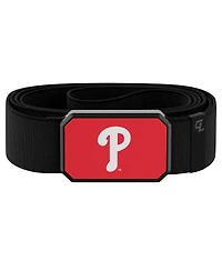 Groove Life Black Philadelphia Phillies Belt with Team Color Buckle