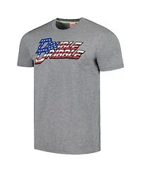 Homage Men's and Women's Gray Double Dribble Tri-Blend T-Shirt