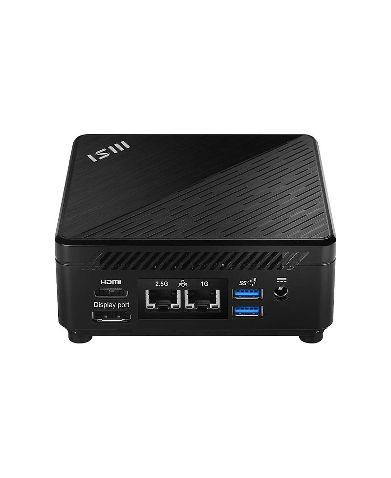 Msi Cubi 5 12M-266US Mini Desktop Computer, Intel Core i3-1215U 1.2GHz, 8GB Ram, 1TB Ssd, Windows 11 Home, Black
