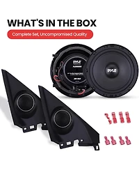 Pyle Two-Way Coaxial Speaker Systems, 6.5'' for 2006-Up Honda & Acura, 300 Watts, 4 Ohm Impedance (Pair)
