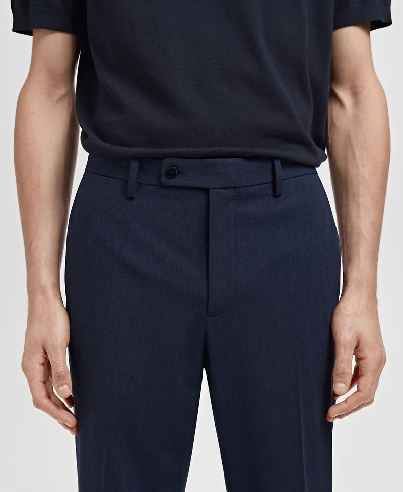 Mango Men's Monaco Slim-Fit Suit Pants