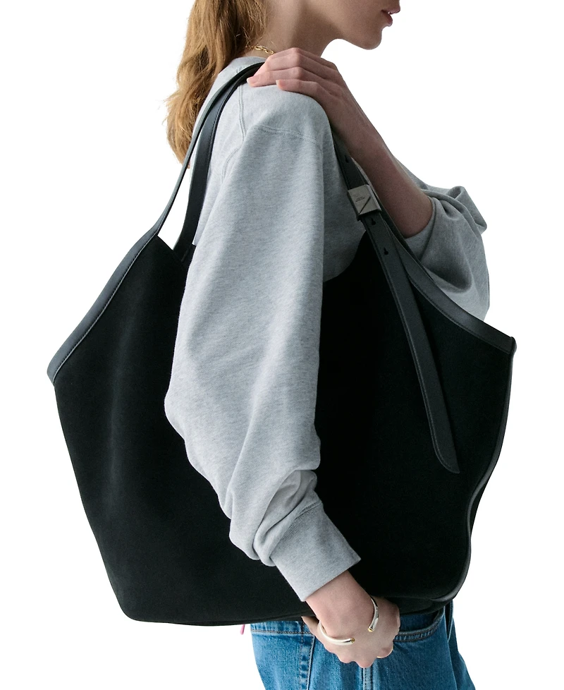 kate spade new york Deco Extra Large Suede Tulip Tote