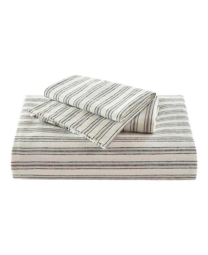 Madison Park Etta Striped 3-Pc. Duvet Cover Set