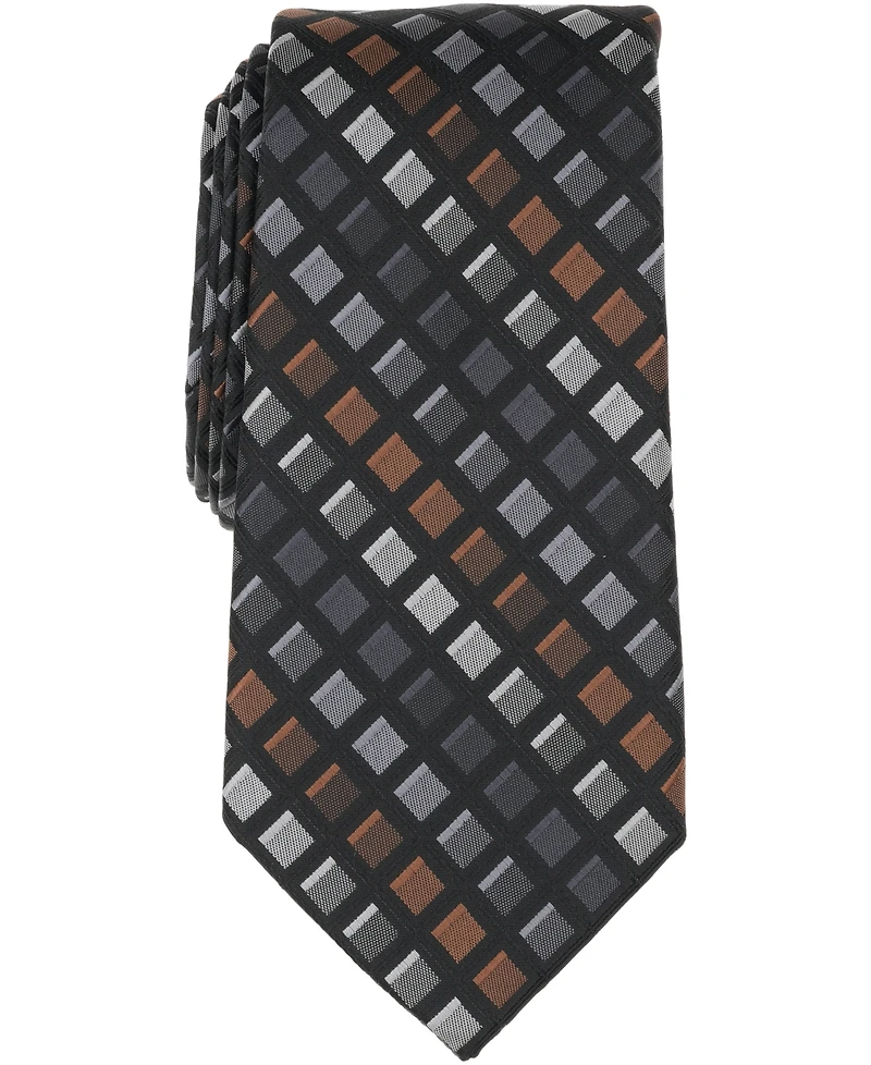 Perry Ellis Portfolio Men's Earle Geo-Pattern Classic Tie