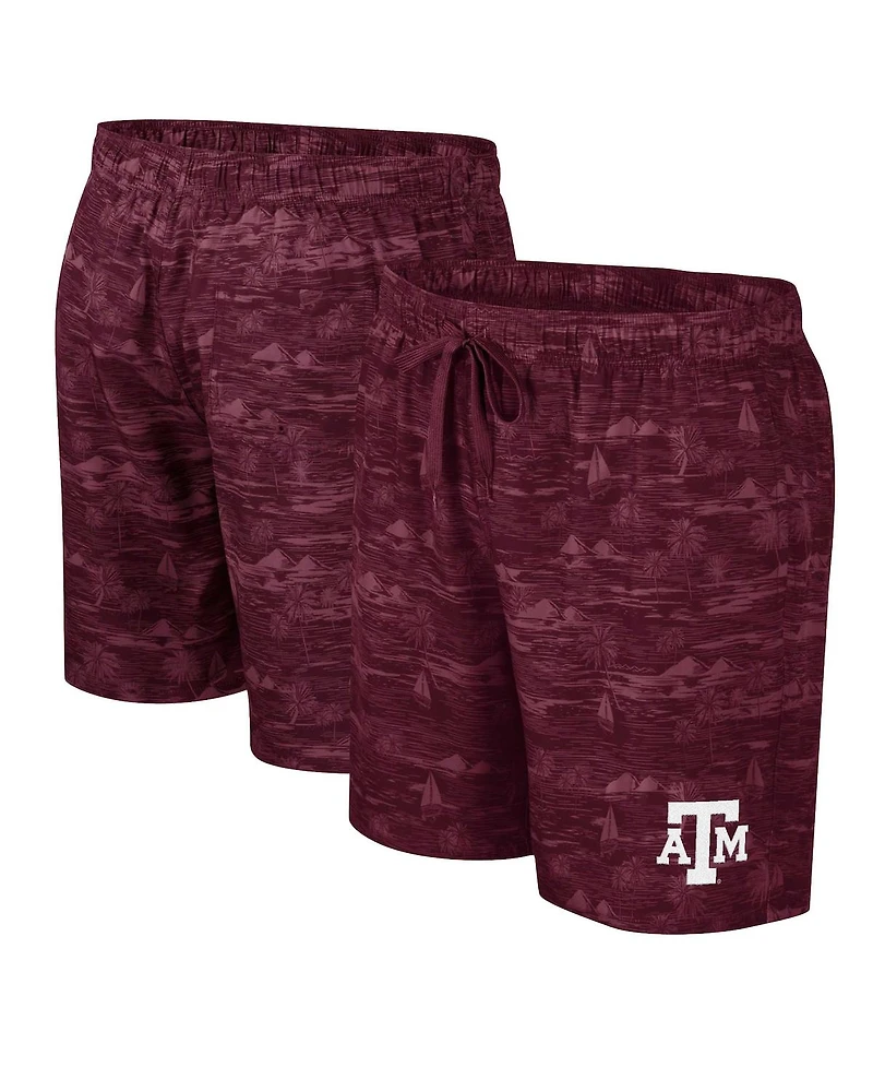 Colosseum Men's Maroon Texas A&M Aggies Ozark Swim Shorts
