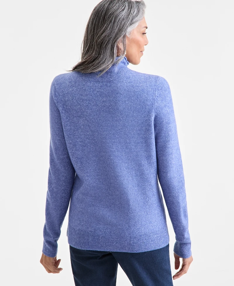 Style & Co Women's Mock-Neck Sweater, Macy's Exclusive