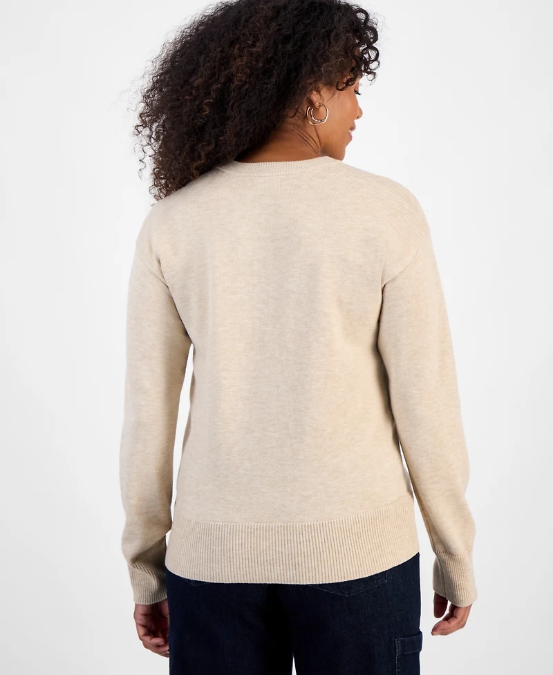 Style & Co Women's Henley Sweater, Macy's Exclusive