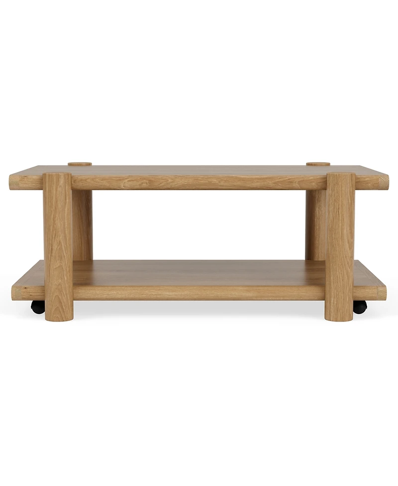 Tao 46" Taos Solid Oak Cocktail Table