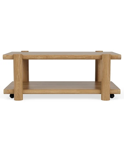 Tao 46" Taos Solid Oak Cocktail Table
