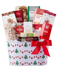 Hickory Farms Holiday Deluxe Merrymaker Gift Basket, 14 Piece