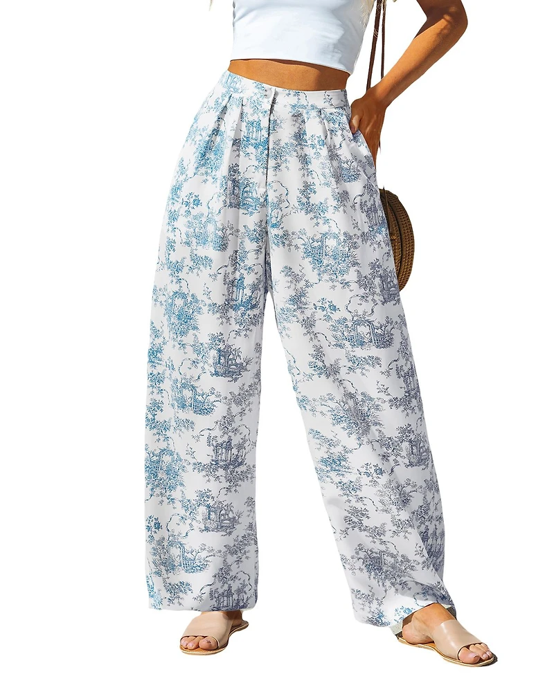 Cupshe Women's Chateau Dreams Pants
