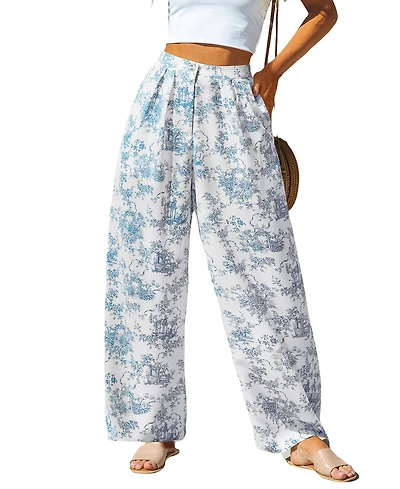 Cupshe Women's Chateau Dreams Pants