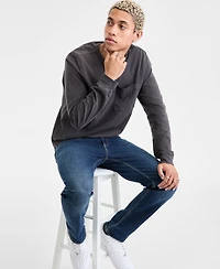 Sun + Stone Men's Long-Sleeve Cotton T-Shirt, Macy's Exclusive