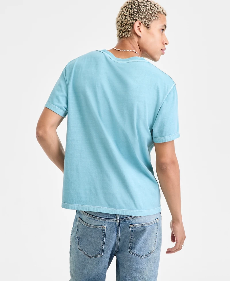 Sun + Stone Men's Inside Out Regular-Fit T-Shirt