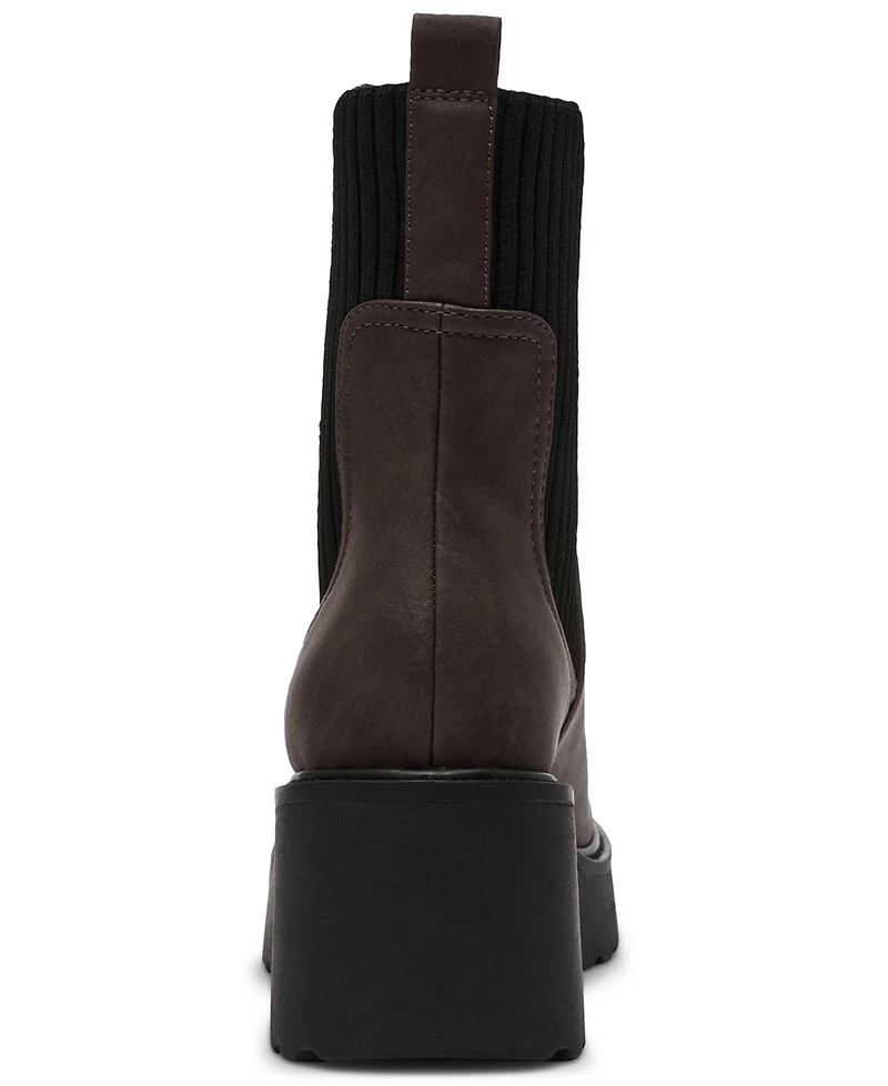 Dv Dolce Vita Women's Zepplin Lug Sole Chelsea Booties