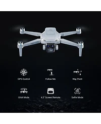 Contixo F23 Gps Drone with Hd Camera, 4.3" Screen Remote, 2 x 23 Min Flight, Follow Me, Waypoint, Orbit & Selfie Modes