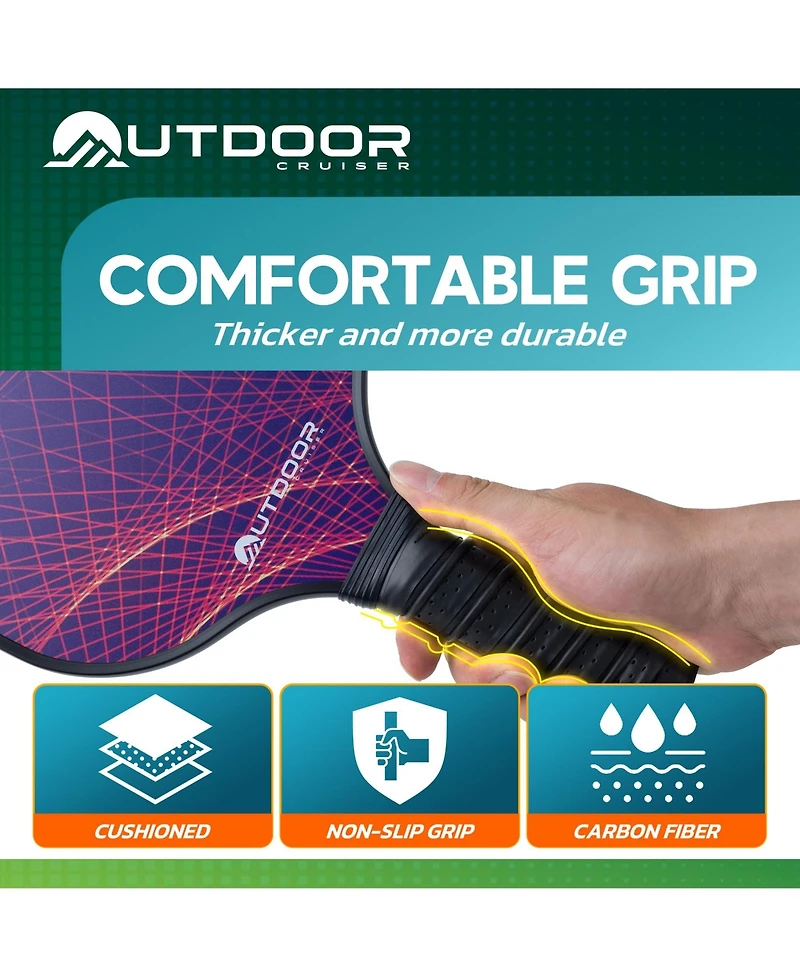 Outdoor Cruiser Pickleball Racket Set