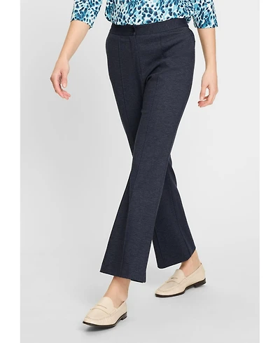 Olsen Mona Fit Bootcut Leg Denim Look Cropped Trouser