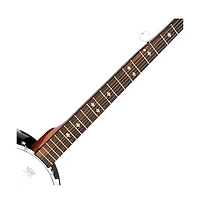 Pyle 5-String Banjo with White Jade Tune Pegs & Rosewood Fretboard