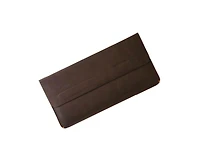 Lofree Low-Profile Mechanical Keyboard Sleeve - Pu Leather, Coffee Brown, Compatible with Flow84 and Edge84