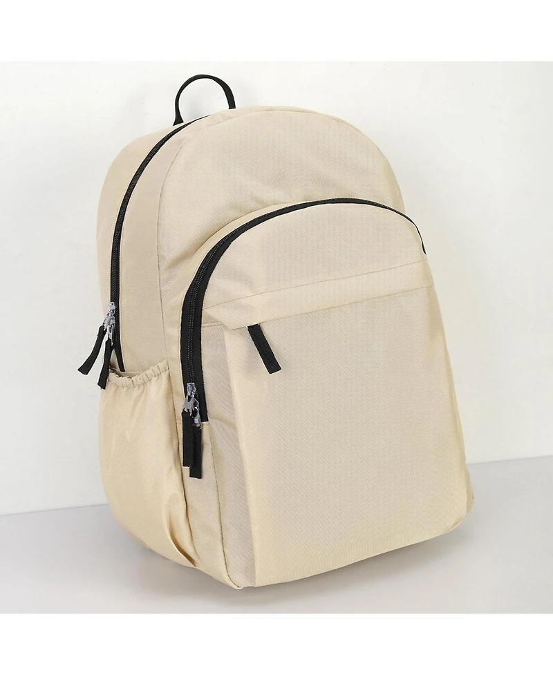 15.6 inch Basic Backpack for Men, Travel Backpack Carry on, Water Resistant School Backpacks for Teens, College Back Pack Bookbag for Boys Girls, Work