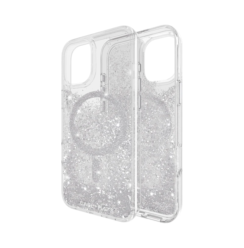 Case-Mate Waterfall Case for Apple iPhone 16 Plus-Silver