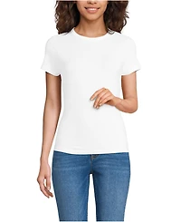 Lands' End Women's Short Sleeve Cooling Crew Neck T-Shirt