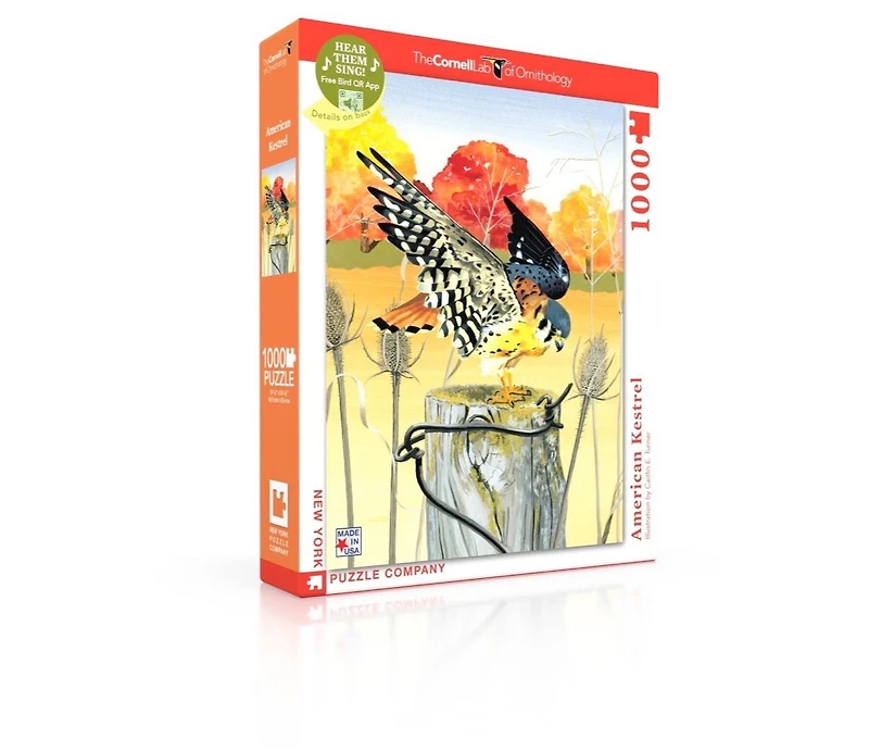 New York Puzzle Company American Kestrel 1000 Piece Puzzle