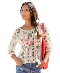 Lascana Women's Open Knit Sweater
