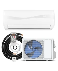 Gymax 9000BTU Mini Split Air Conditioner & Heater 19 SEER2 115V Wall Mount Ac Unit