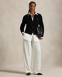 Polo Ralph Lauren Women's Cable-Knit Wool-Cashmere Cardigan Sweater