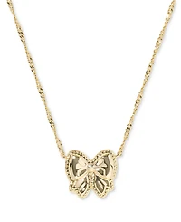 Kendra Scott Haley Bow Short Pendant Necklace, 16" + 3" extender