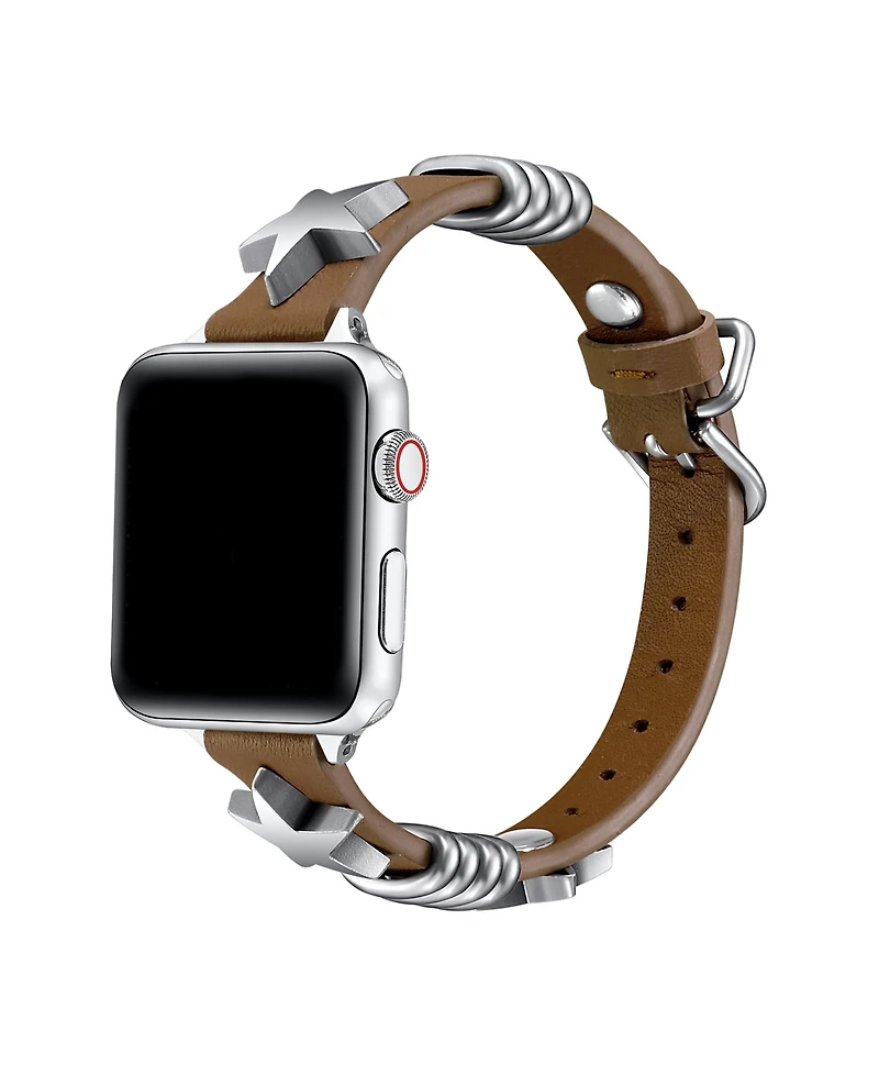 Posh Tech Austin Star Leather Band for Apple Watch
