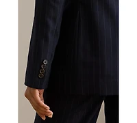Lauren Ralph Women's Suiting-Ryen Double-Breasted Pinstripe Twill Blazer